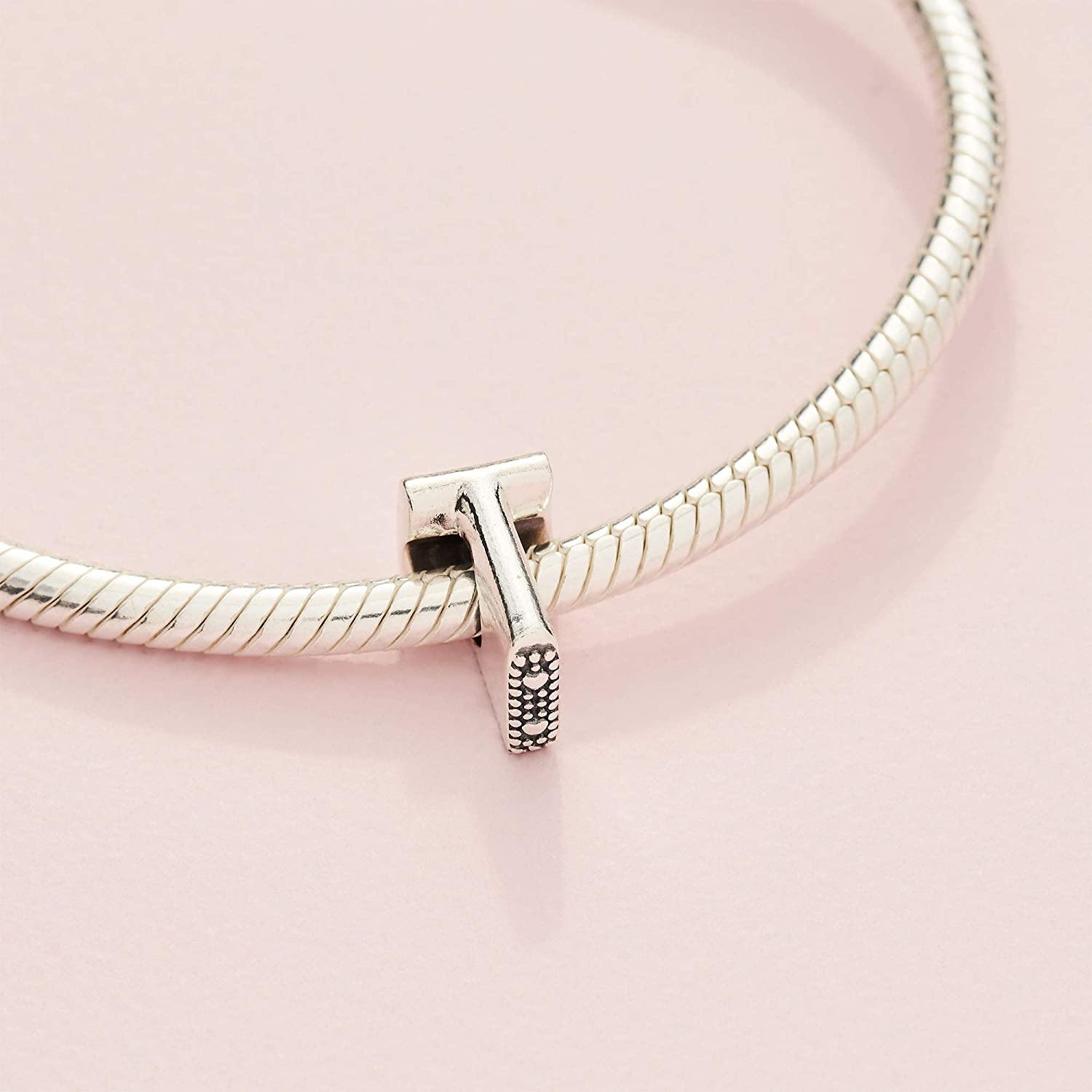 PANDORA Letter 925 Sterling Silver Charm - JOY2ESpree