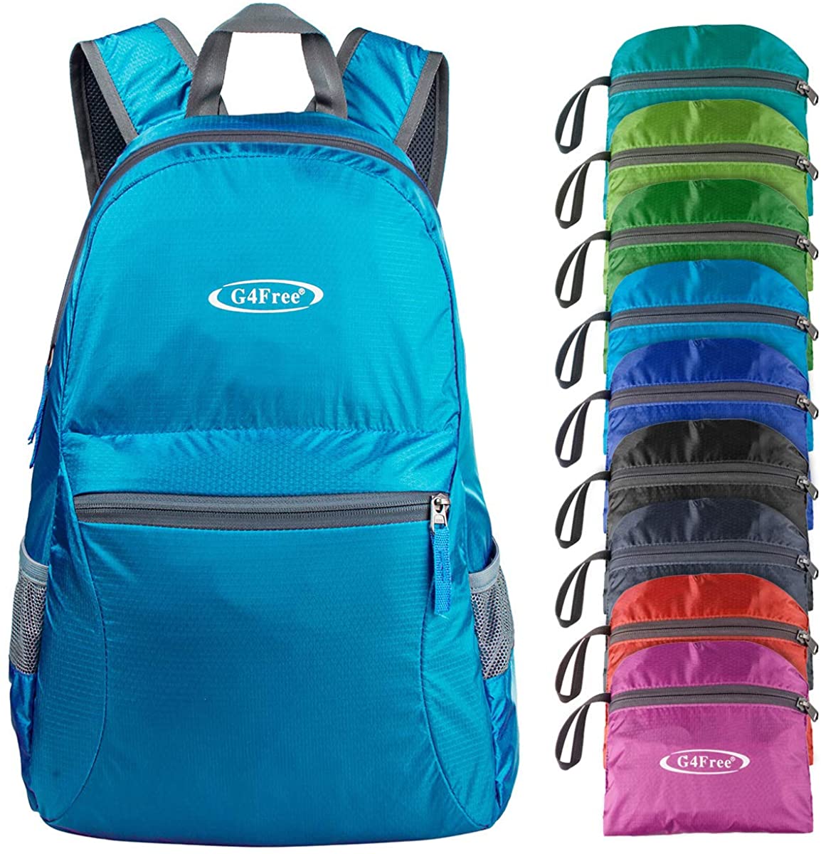 G4Free Ultra Lightweight Packable Backpack Travel Hiking Daypack Handy Foldable Water Resistant Camping Outdoor Backpack