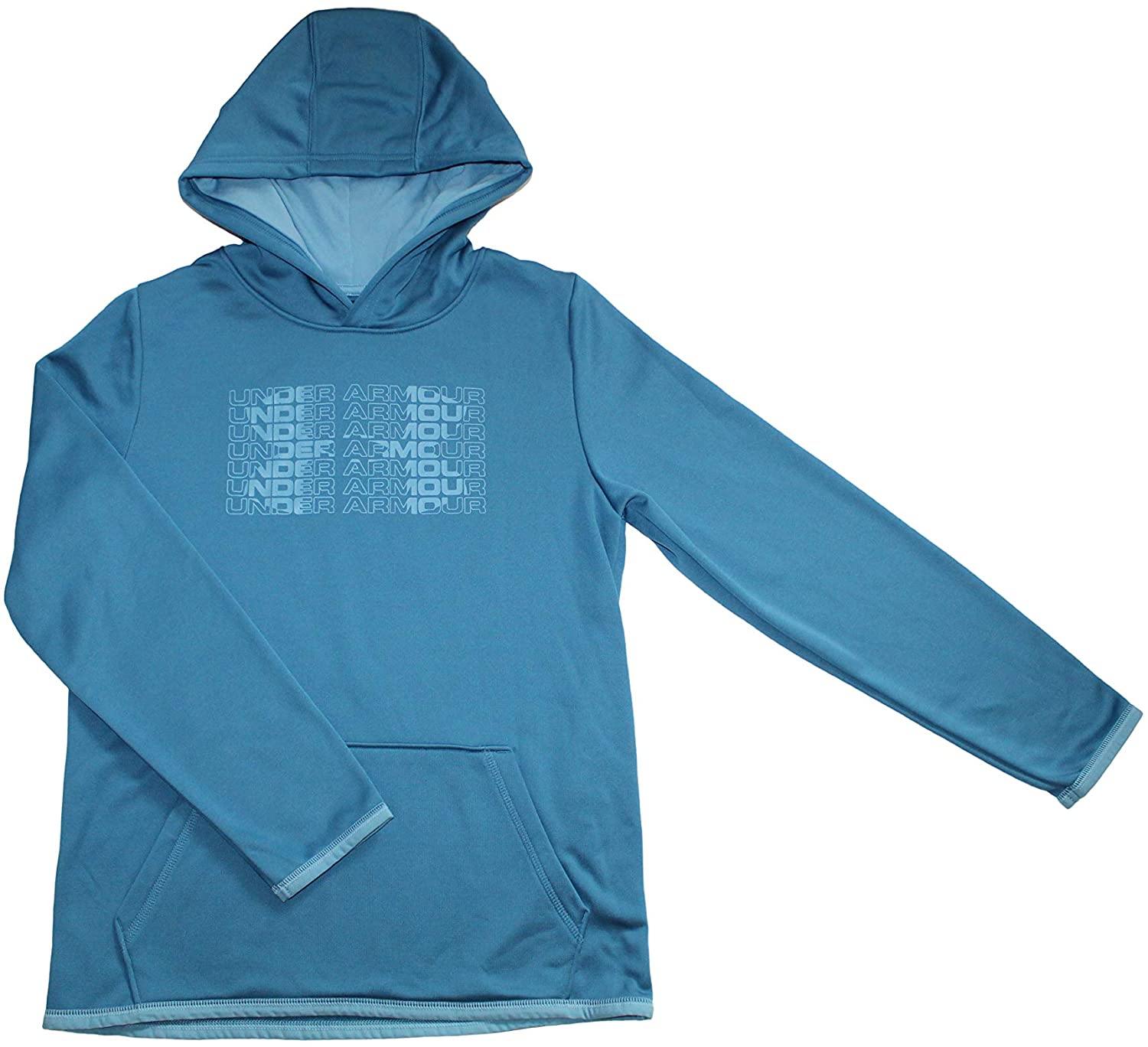 Under Armour Boys' Fleece Branded Hoodie