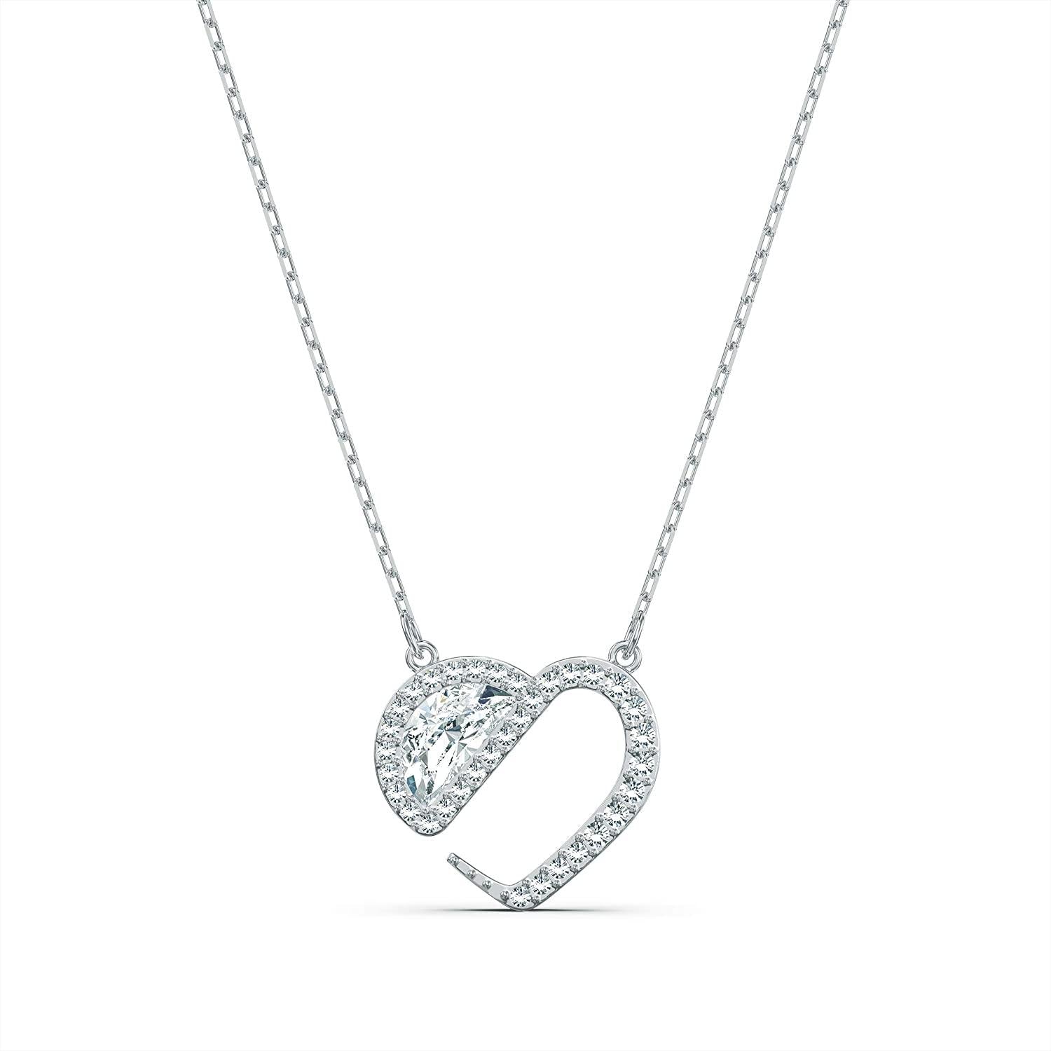 SWAROVSKI Women's Hear Heart Jewelry Collection, Clear Crystals (Amazon Exclusive) - JOY2ESpree