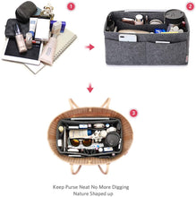 
                        
                          Cargar imagen en el visor de la galería, Felt Purse Organizer, Bag in Bag Organizer For Tote &amp; Handbag Speedy Neverfull, Medium Large Extra Large
                        
                      