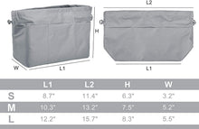 
                        
                          Cargar imagen en el visor de la galería, Vercord Purse Organizer Insert Bag Tote Handbags Pocketbook Inserts Organizers Zipper 11 Pockets Black Medium
                        
                      