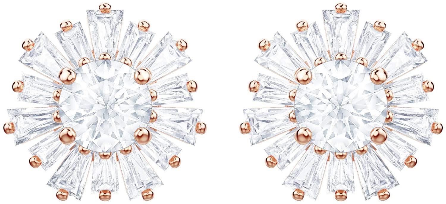 SWAROVSKI Women's Sunshine Jewelry Collection, Rose Gold Tone Finish, Clear Crystals - JOY2ESpree