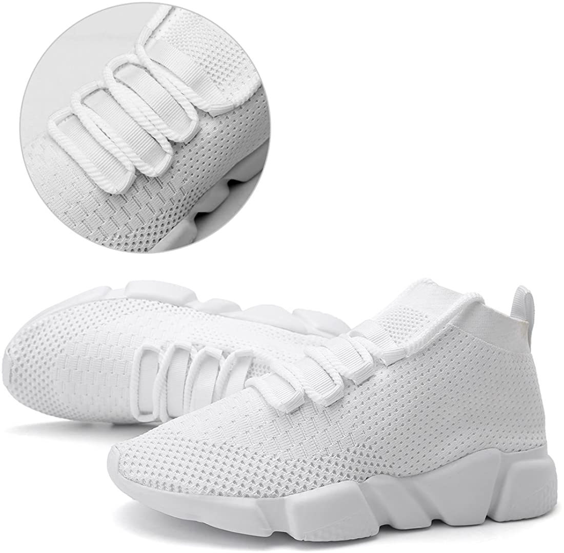 Mevlzz Mens Casual Athletic Sneakers Knit Running Shoes Tennis Shoe for Men Walking Baseball Jogging