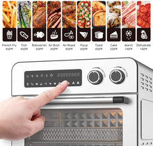 
                        
                          画像をギャラリービューアに読み込む, Air Fryer Toaster Oven Combo 8-in-1 Countertop Rotisserie &amp; Dehydrator - JOY2ESpree
                        
                      
