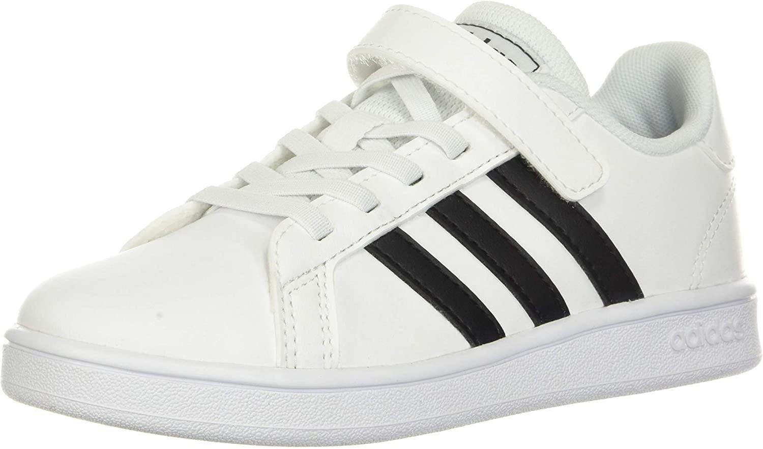 adidas Unisex-Child Grand Court Tennis Shoe
