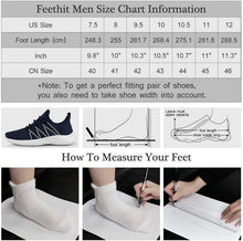 
                        
                          將圖片載入圖庫檢視器 Feethit Mens Slip On Running Shoes Breathable Lightweight Comfortable Fashion Non Slip Sneakers for Men
                        
                      
