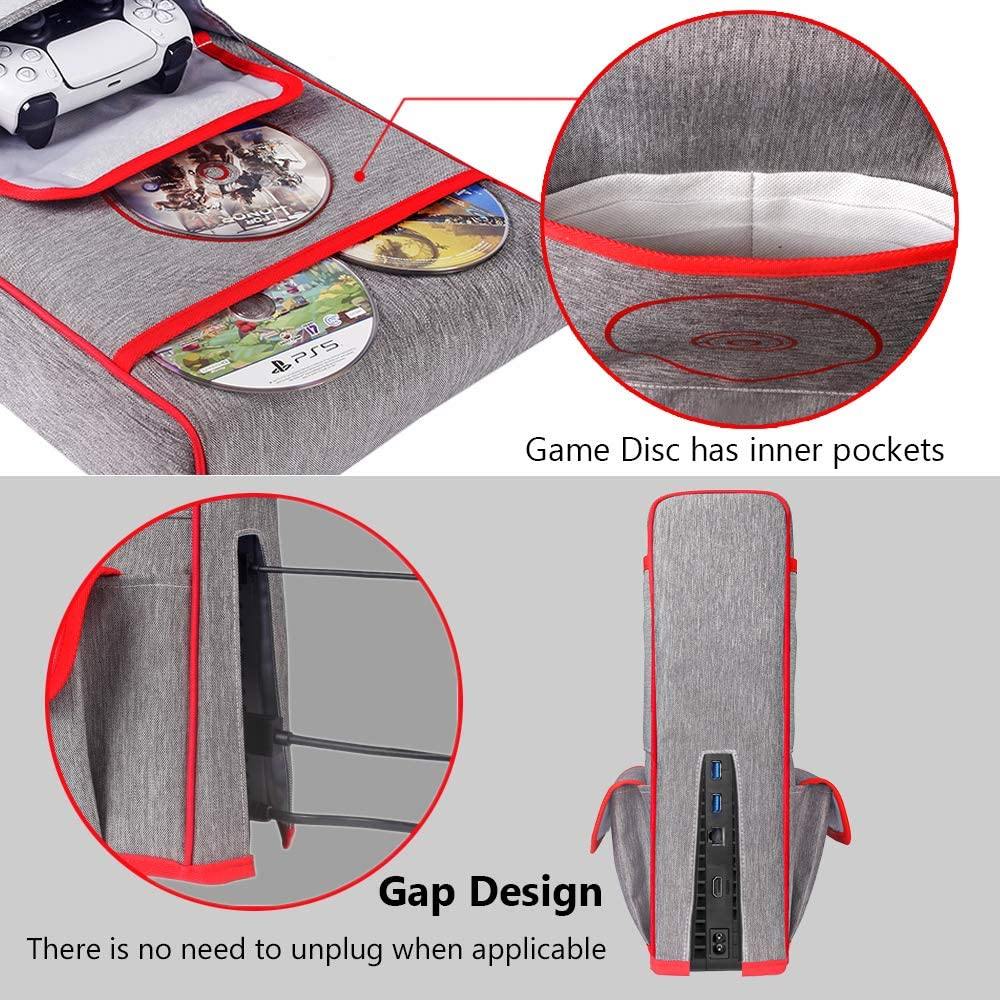 MASiKEN Dust Cover for PS5 Console/Playstation 5 Digital Edition - JOY2ESpree