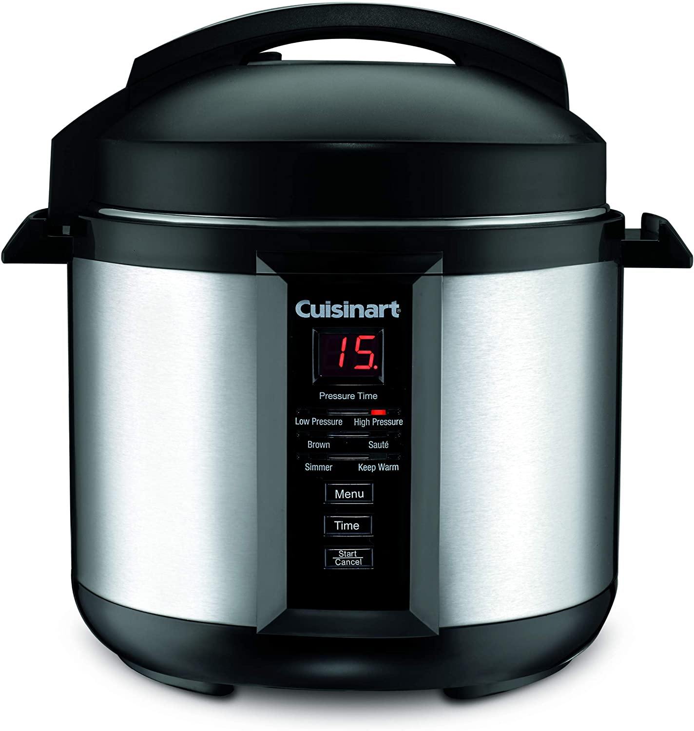 Cuisinart CPC-600N1 6-Quart Electric Pressure Cooker, Silver - JOY2ESpree