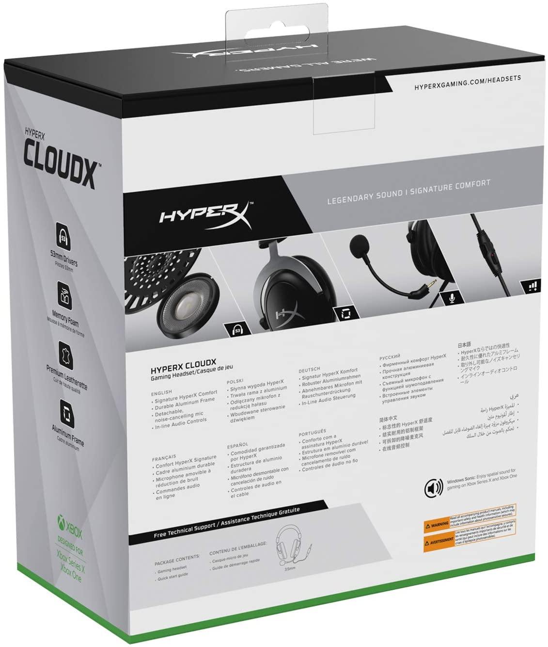 HyperX Cloud - Official PlayStation Licensed Gaming Headset for PS4 and PS5 with In-Line Audio Control - JOY2ESpree