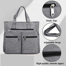 
                        
                          將圖片載入圖庫檢視器 Canvas Tote Bag Waterproof Nylon Multi Pocket Shoulder Bags Laptop Work Bag Teacher Purse and Handbags for Women &amp; Men
                        
                      