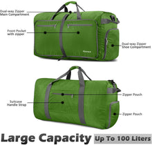 
                        
                          画像をギャラリービューアに読み込む, Gonex 150L Travel Duffel Bag Foldable Extra Large Duffle Bag XL Heavy Duty for Men Women for Luggage Shopping Gray
                        
                      