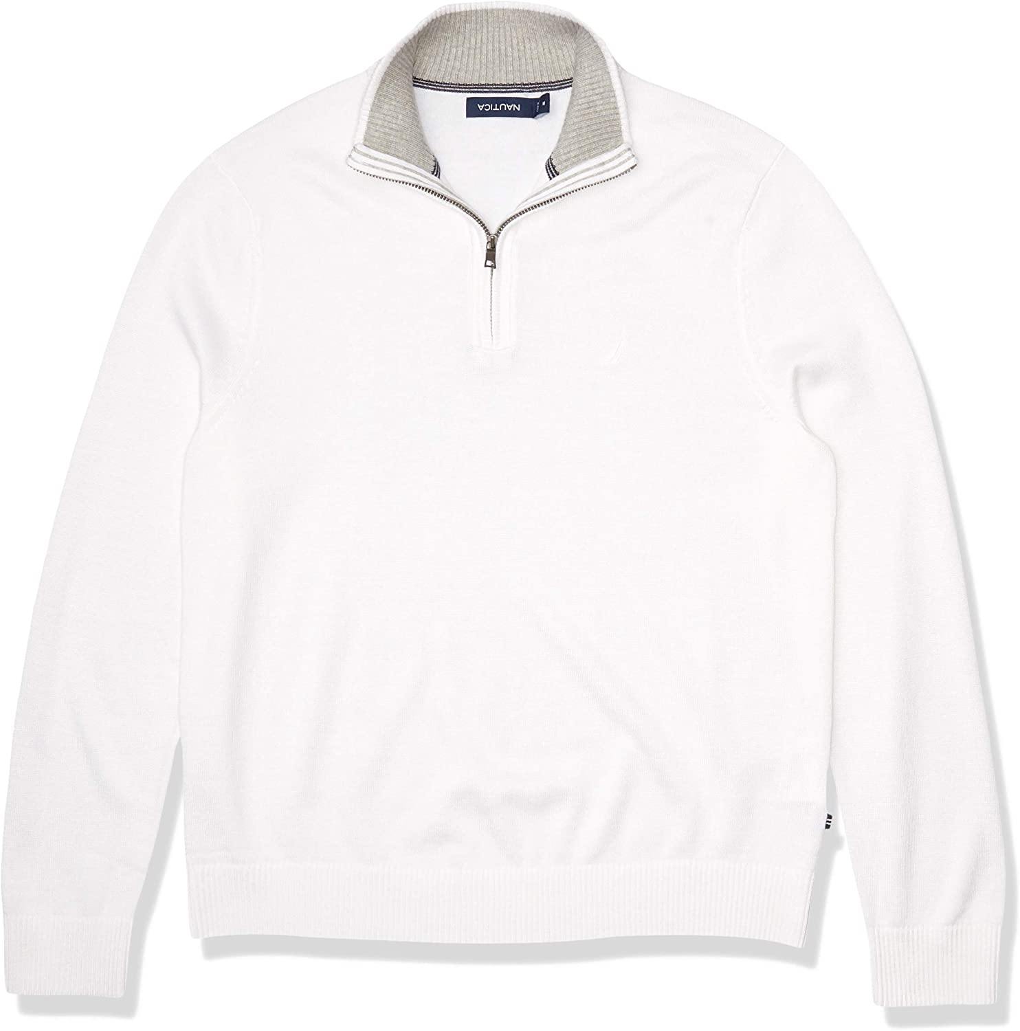 Nautica Men's Quarter-Zip Sweater - JOY2ESpree