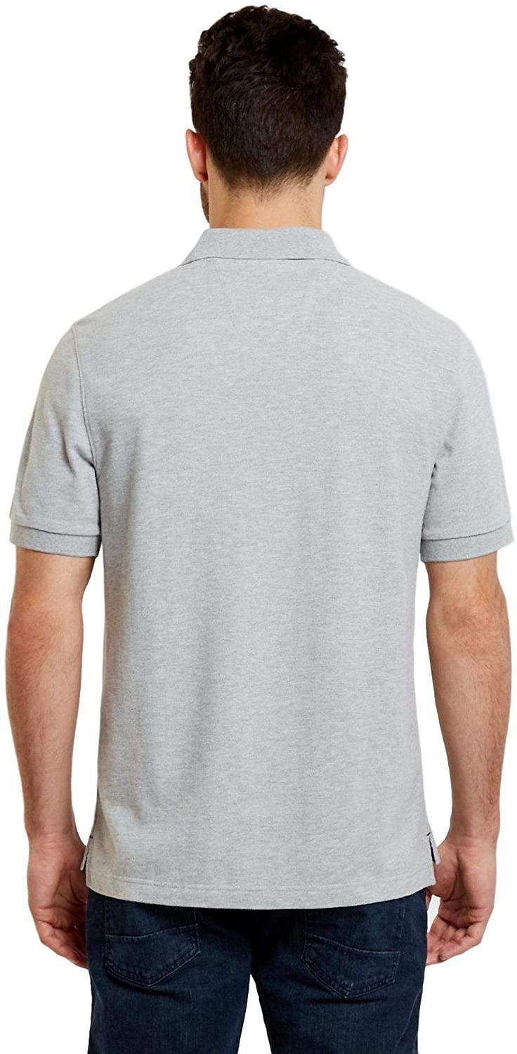 Nautica Men's Classic Fit Short Sleeve Solid Soft Cotton Polo Shirt - JOY2ESpree
