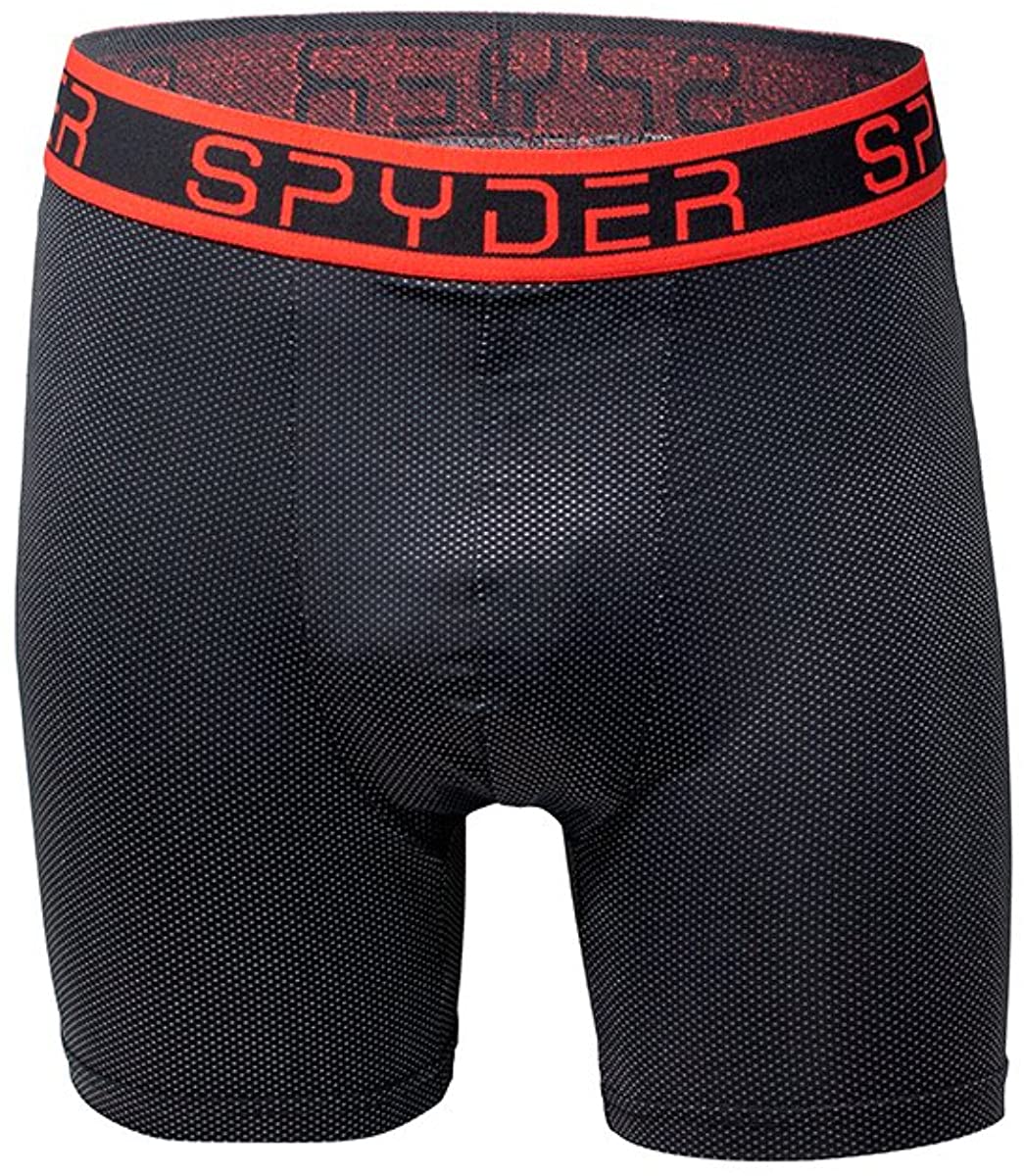 Spyder Performance Mesh Mens Boxer Briefs Sports Underwear 3 Pack for Men