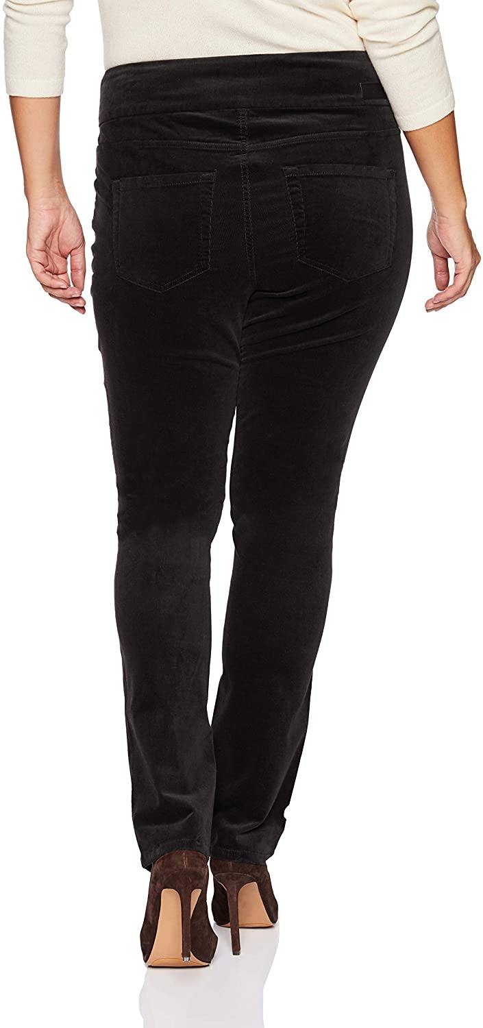 Jag Jeans Women's Plus Size Peri Straight Pull on Corduroy Pant