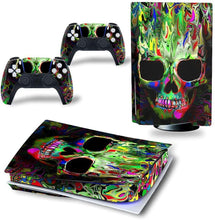 
                        
                          Load image into Gallery viewer, Mmoptop PS5 Skin for Playstation 5 Disc Version Console and Controller Vinyl Cover Skins Wrap - Black Pan-Ther - JOY2ESpree
                        
                      