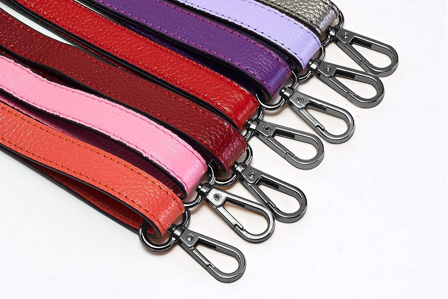 VanEnjoy Full Grain Leather Adjustable Replacement Strap for Crossbody Bag Purse, 26-51"Long 0.71"Wide