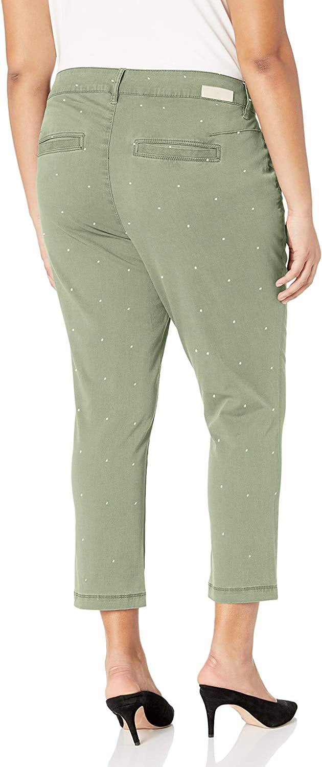Jag Jeans Women's Plus Size Flora Chino Crop