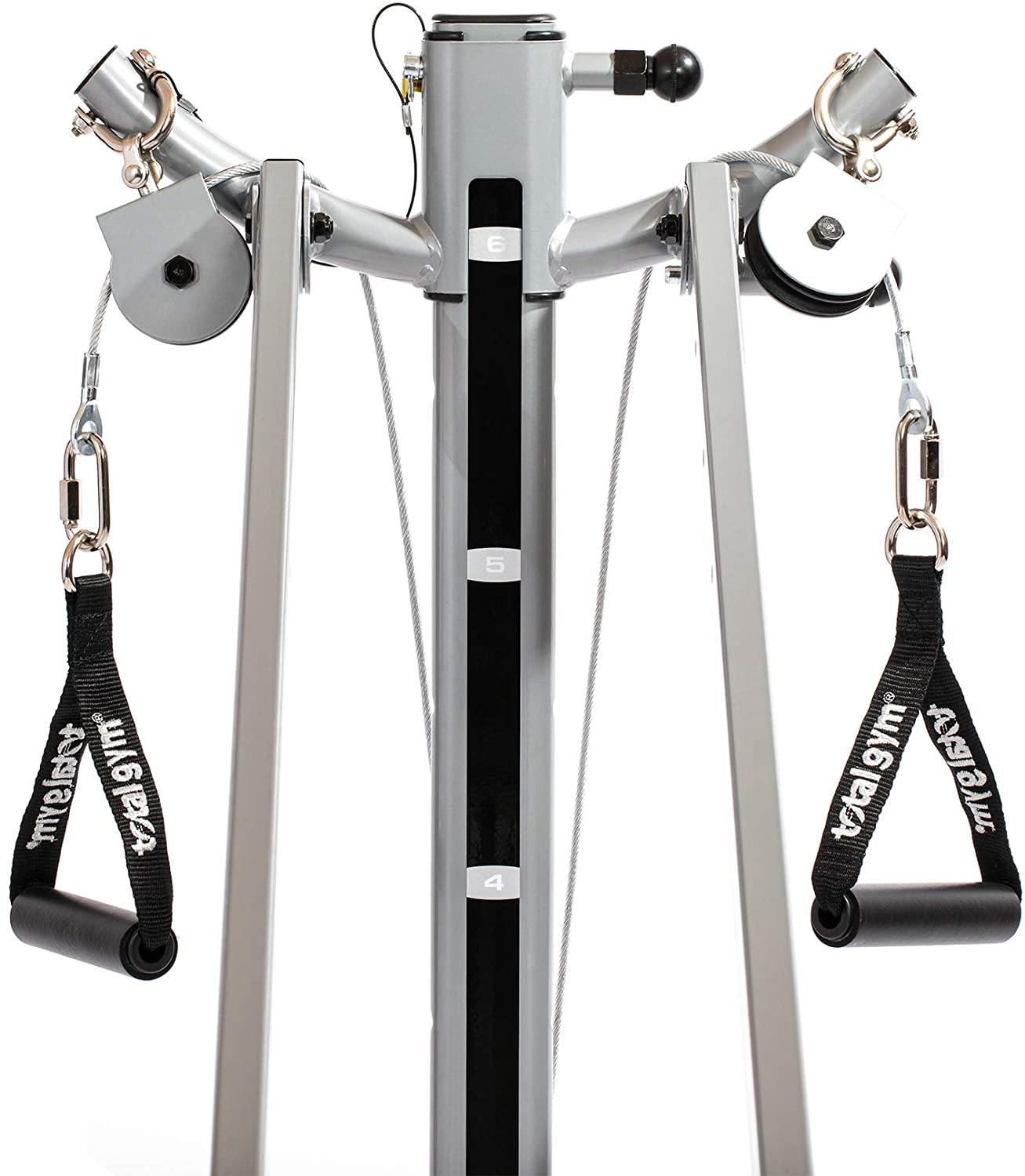 Total Gym APEX Versatile Indoor Home Workout Total Body Strength Training Fitness Equipment with up to 10 Levels of Resistance and Attachments - JOY2ESpree