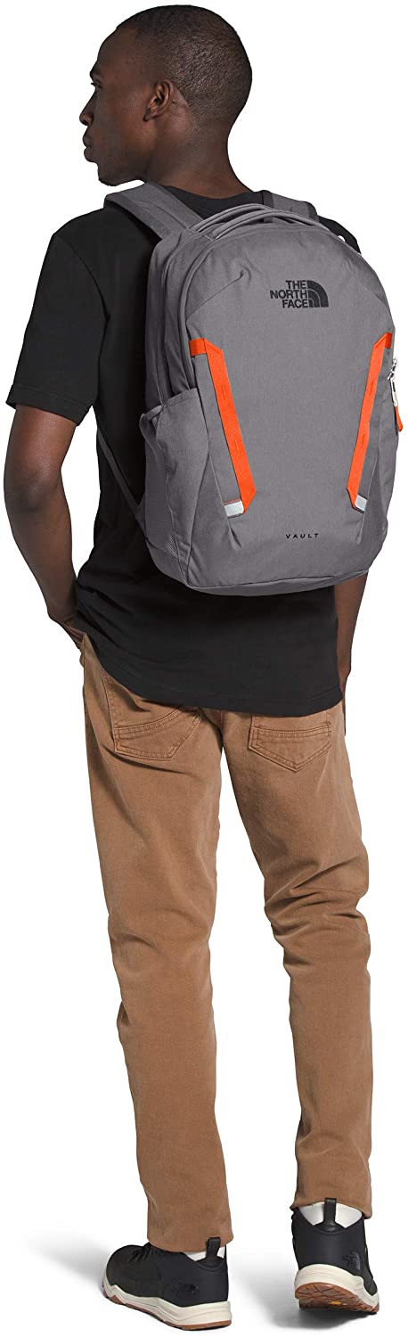 The North Face Vault Backpack, Moab Khaki/Asphalt Grey, One Size