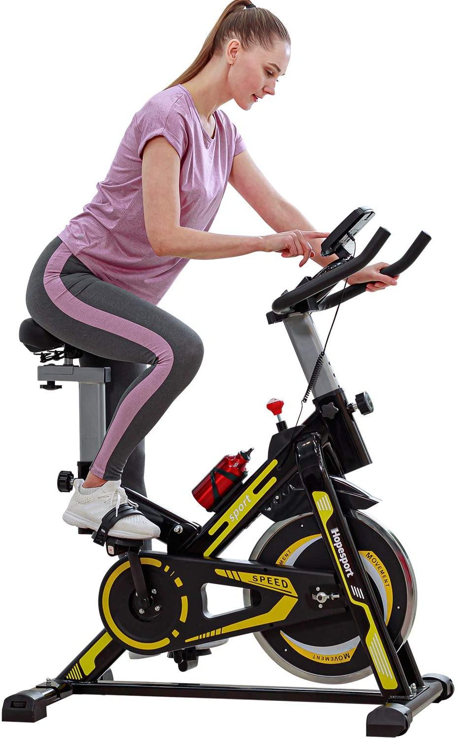 Fitness Synergy Magnetic Indoor Cycling Bike Stationary Exercise Bike, Super Silent Spin Bike - JOY2ESpree