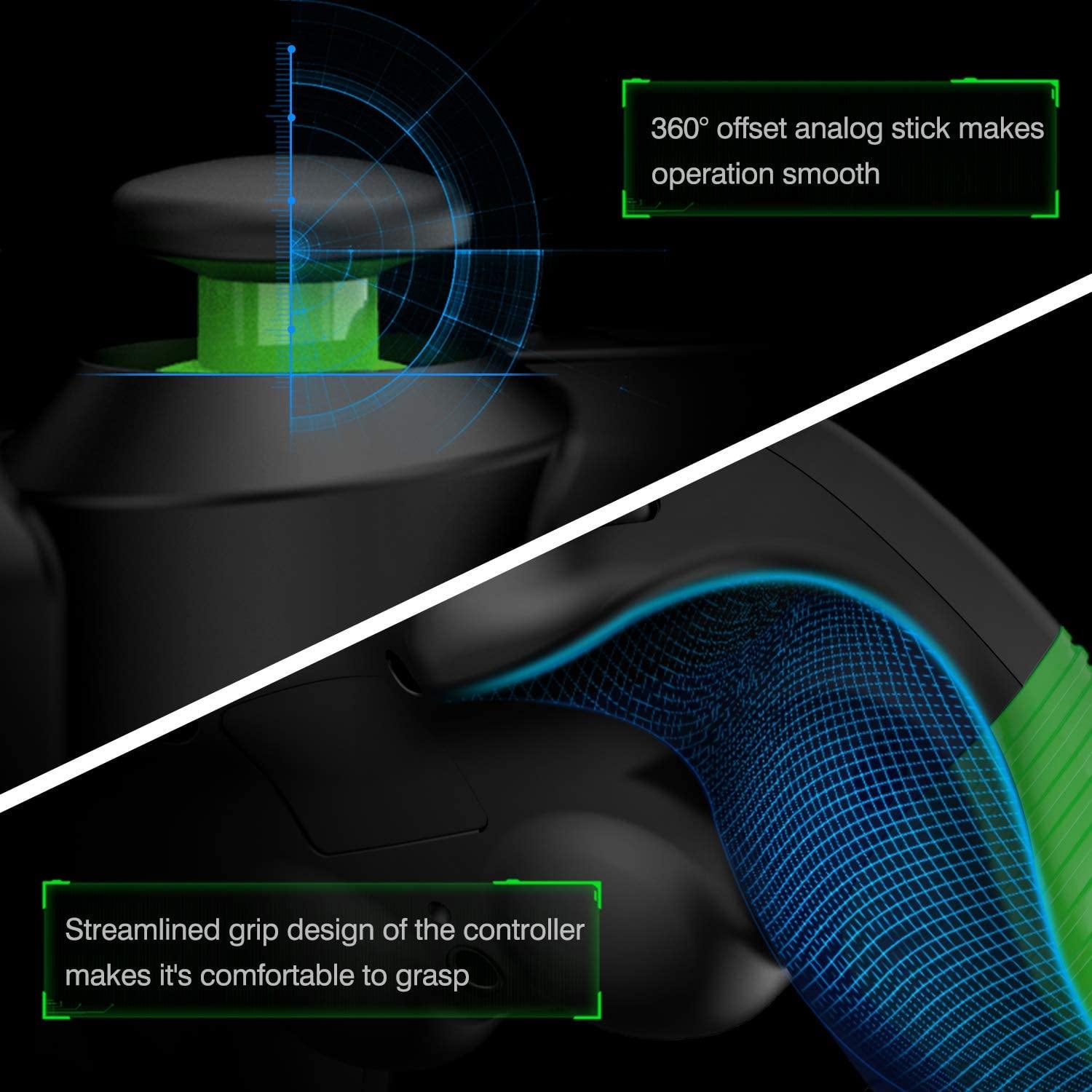 BEBONCOOL Wireless Pro Controller for Switch, Wireless Controller for Switch Pro Controller with Vibration - JOY2ESpree