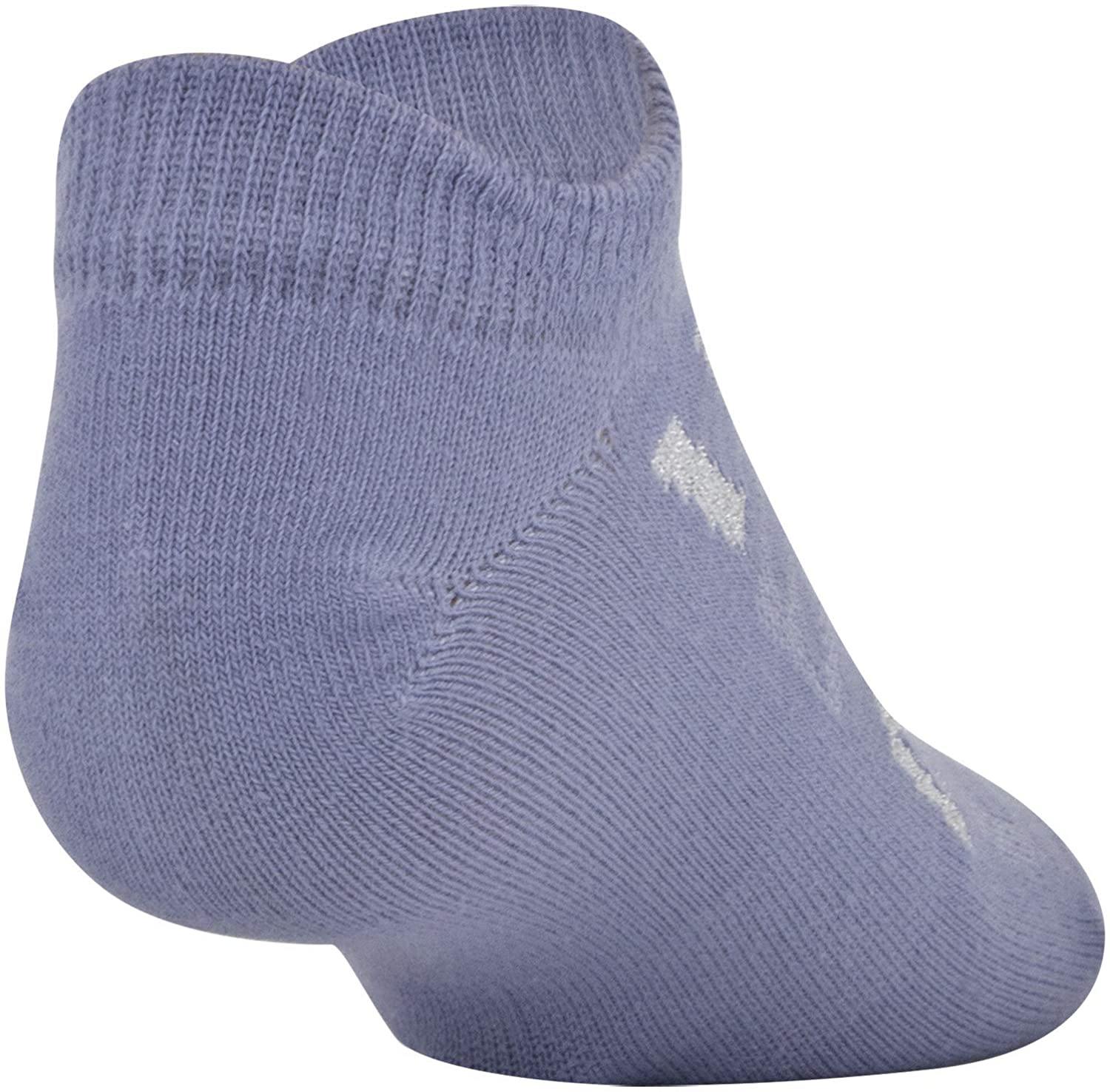 Under Armour Youth Essential 2.0 No Show Socks, 6-Pairs