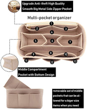 
                        
                          Cargar imagen en el visor de la galería, LEXSION Felt Purse Insert Bag Organizer Bag In Bag For Handbag Purse Organizer Fits Speedy Neverfull
                        
                      