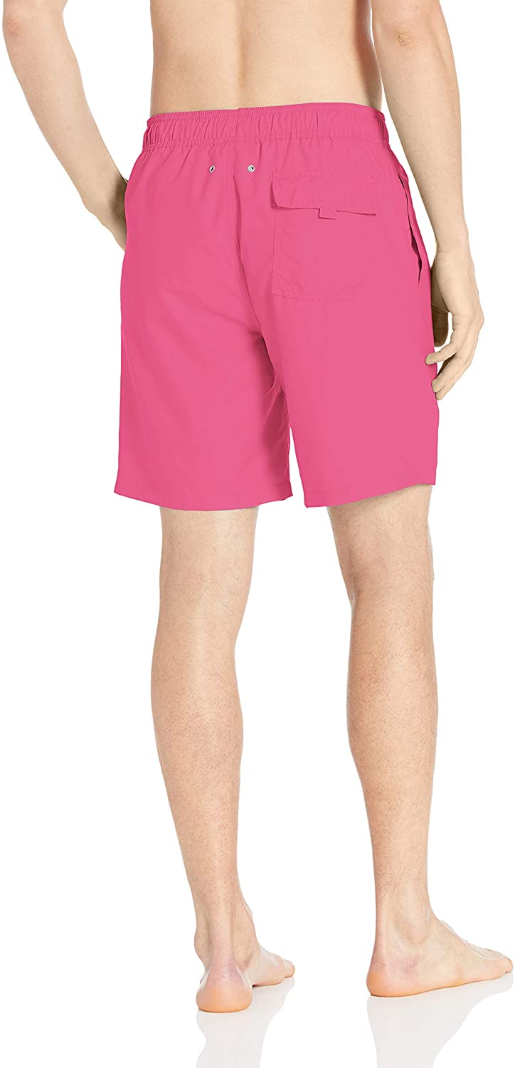 Calvin Klein Men's 7 Inch Elastic Waist Quick Dry Swim Trunk