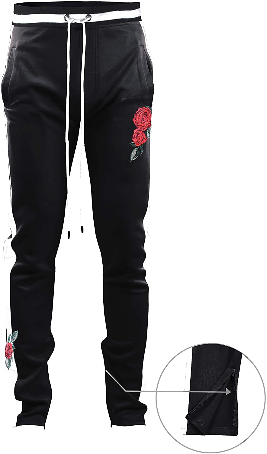 Screenshotbrand Mens Hip Hop Premium Slim Fit Track Pants