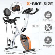 
                        
                          गैलरी व्यूवर में इमेज लोड करें, Afully Folding Exercise Bike Stationary Foldable Home Upright Recumbent Fitness Bike - JOY2ESpree
                        
                      