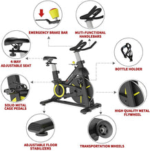 
                        
                          Muat gambar ke penampil Galeri, MBH Fitness Magnetic Exercise Bike Stationary, Indoor Cycling Bike for Home Gym Use - JOY2ESpree
                        
                      