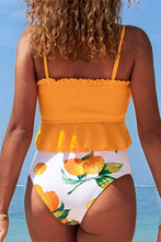 
                        
                          Muat gambar ke penampil Galeri, CUPSHE Women's High Waist Bikini Swimsuit Ruffle Smock Floral Print Two Piece Bathing Suit
                        
                      
