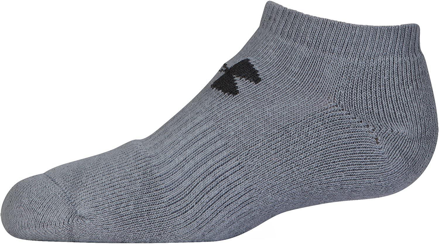 Under Armour Youth Cotton No Show Socks, 6-pairs - JOY2ESpree
