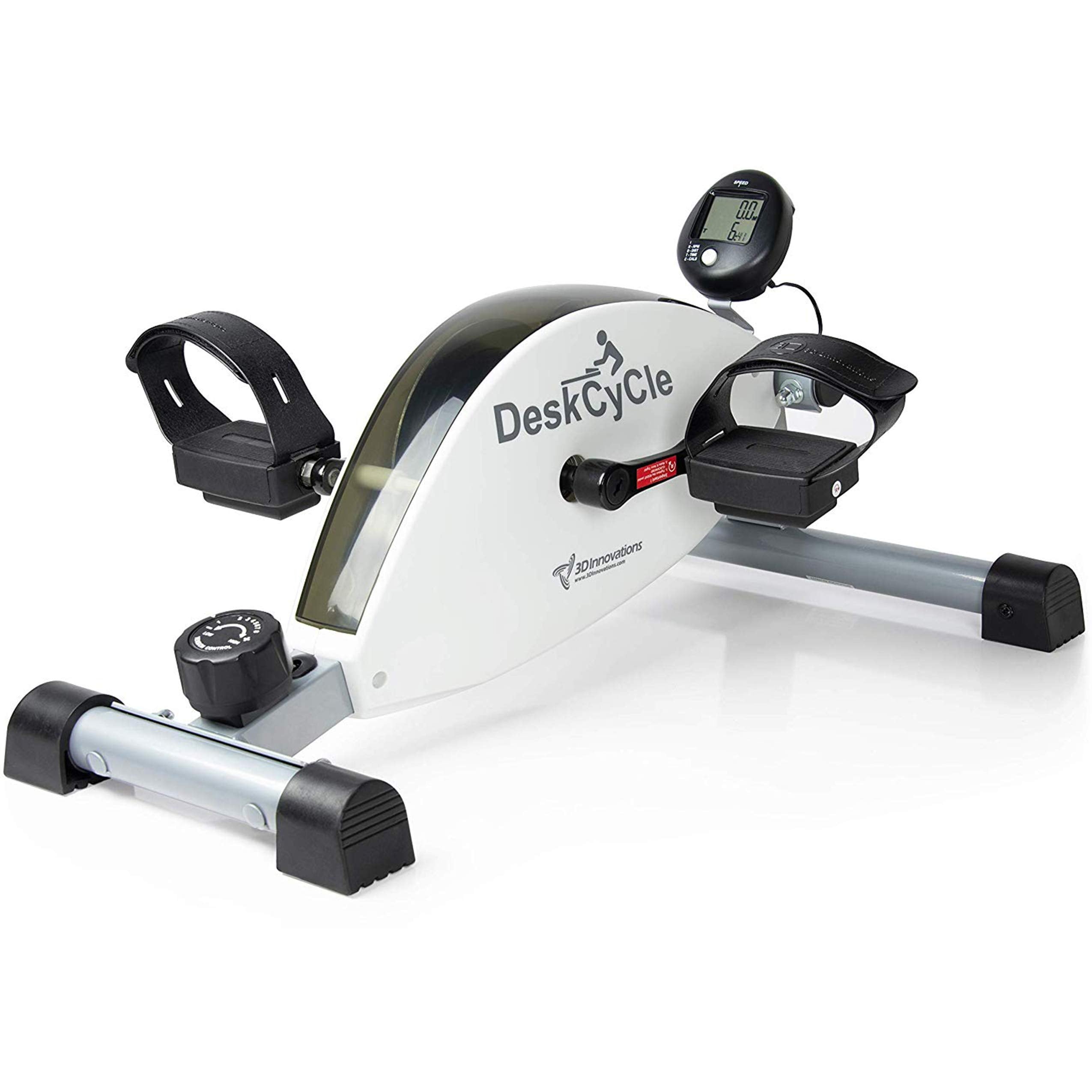 DeskCycle Under Desk Bike Pedal Exerciser – Mini Exercise Peddler – Stationary Cycle for Home & Office - JOY2ESpree