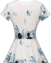 
                        
                          Load image into Gallery viewer, GownTown Women's 1950's Vintage Rockabilly Swing Stretchy Dress
                        
                      