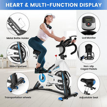 
                        
                          將圖片載入圖庫檢視器 pooboo Exercise Bike Stationary Bike Indoor Cycling Bike Silent Belt Drive - JOY2ESpree
                        
                      
