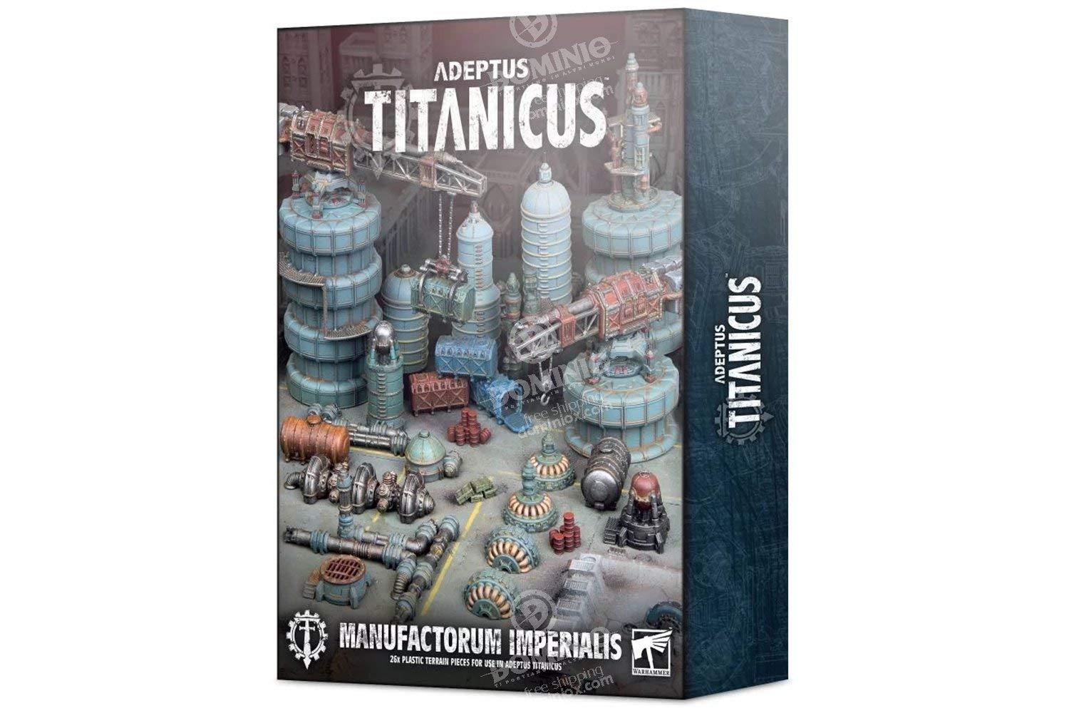 Games Workshop Adeptus Titanicus: Citivas Imperialis Industrial Scenery - JOY2ESpree