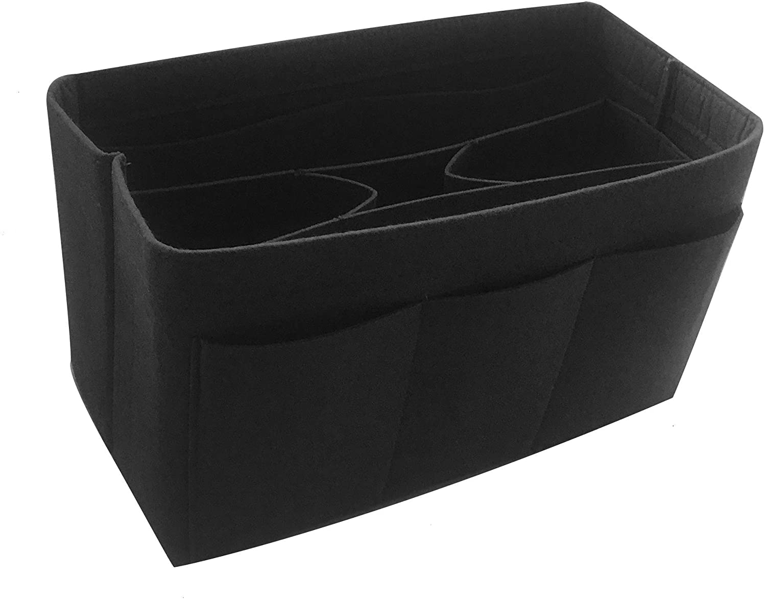Felt Tote Bag Organizer Insert with Pockets, Handbag Purse Shaper, fits Neverfull, Speedy, Longchamp, etc.