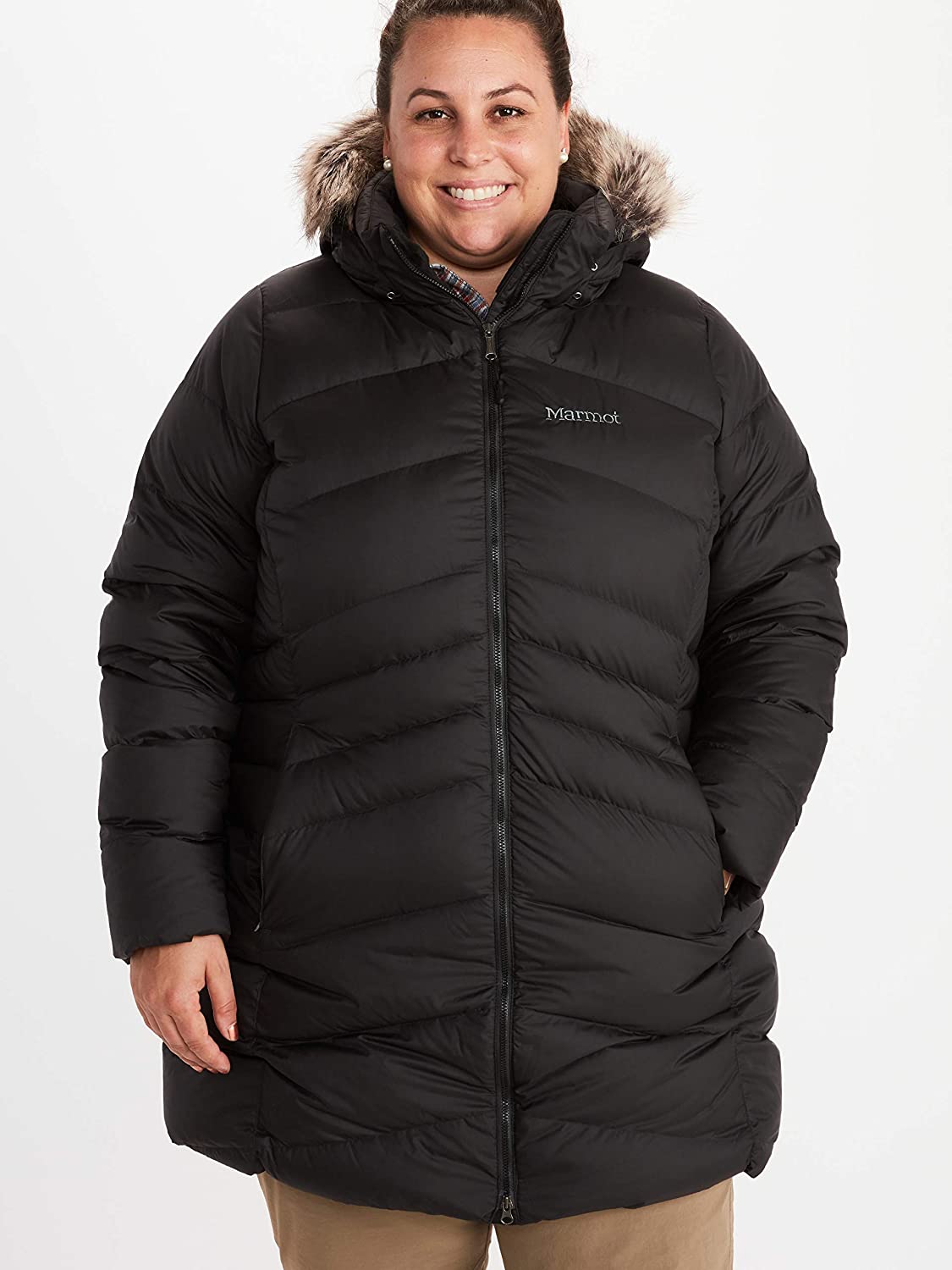 Marmot Women's Montreal Knee-length Down Puffer Coat