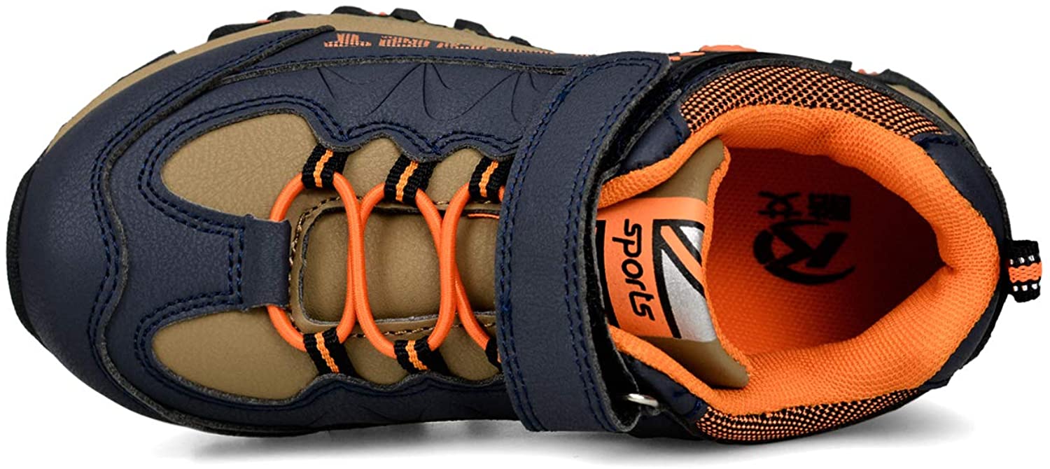 Biacolum Boys Girls Shoes Outdoor Hiking Waterproof Kids Sneaker