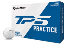 
                        
                          गैलरी व्यूवर में इमेज लोड करें, TaylorMade TP5 Golf Ball, Practice Dozen, White - JOY2ESpree
                        
                      