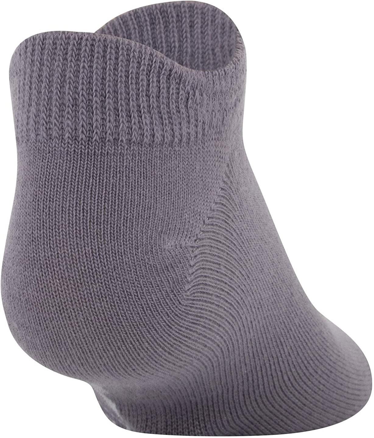 Under Armour Youth Essential 2.0 No Show Socks, 6-Pairs