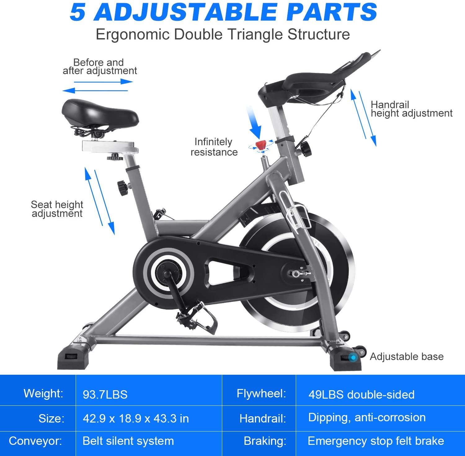 FUNMILY Indoor Cycling Bike for Home Use - JOY2ESpree