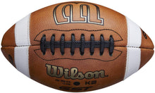 
                        
                          Load image into Gallery viewer, Wilson GST Leather Game Football - JOY2ESpree
                        
                      
