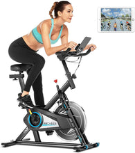 
                        
                          Muat gambar ke penampil Galeri, ANCHEER Exercise Bike with APP connection, 35LB Flywheel Max. - JOY2ESpree
                        
                      