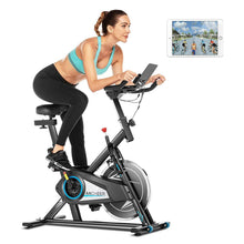 
                        
                          Muat gambar ke penampil Galeri, ANCHEER Exercise Bike with APP connection, 35LB Flywheel Max. - JOY2ESpree
                        
                      