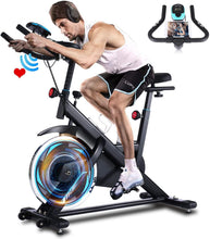 
                        
                          將圖片載入圖庫檢視器 FUNMILY Indoor Exercise Bike Stationary, 49LBS Cycling Bike with Heart Rate Monitor &amp; LCD Monitor - JOY2ESpree
                        
                      