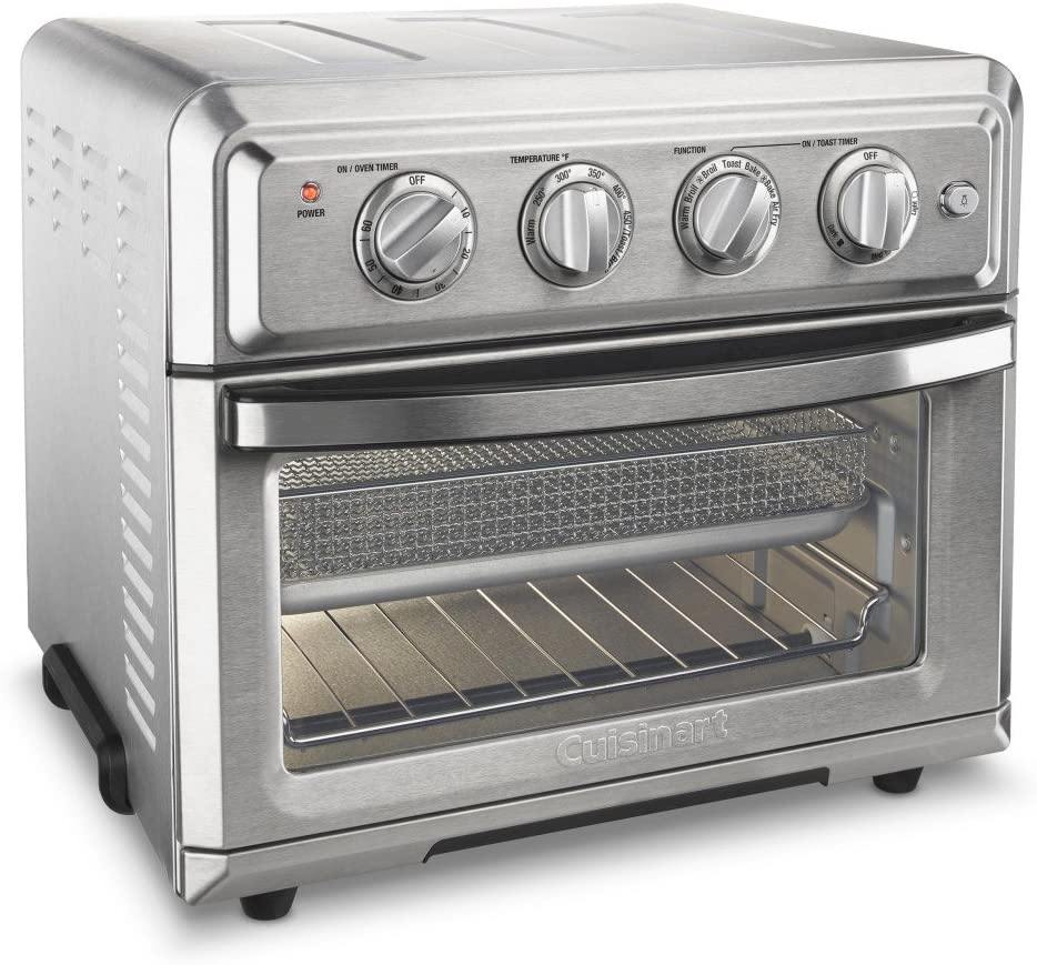 Cuisinart TOA-60 Convection Toaster Oven Airfryer, Silver - JOY2ESpree